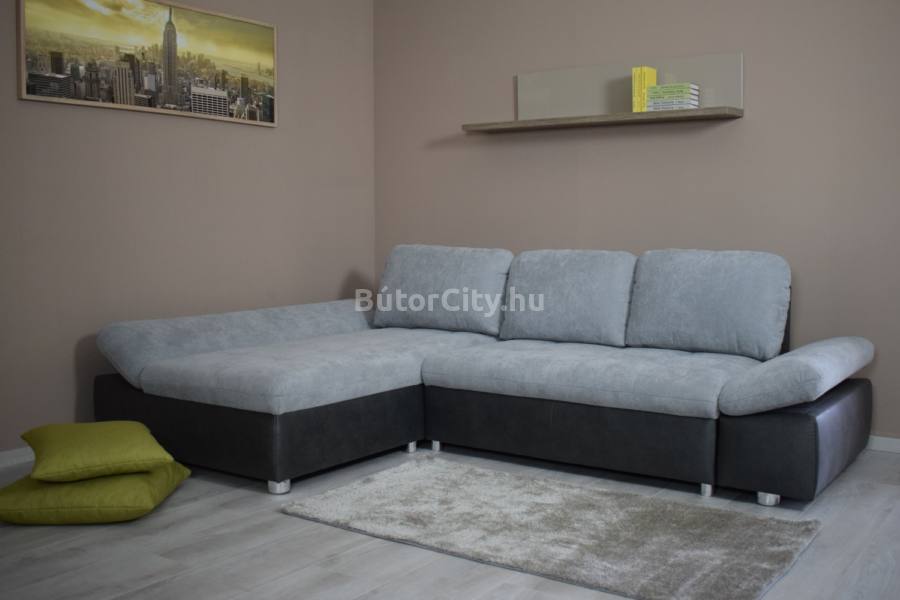 szürke sarokkanapé