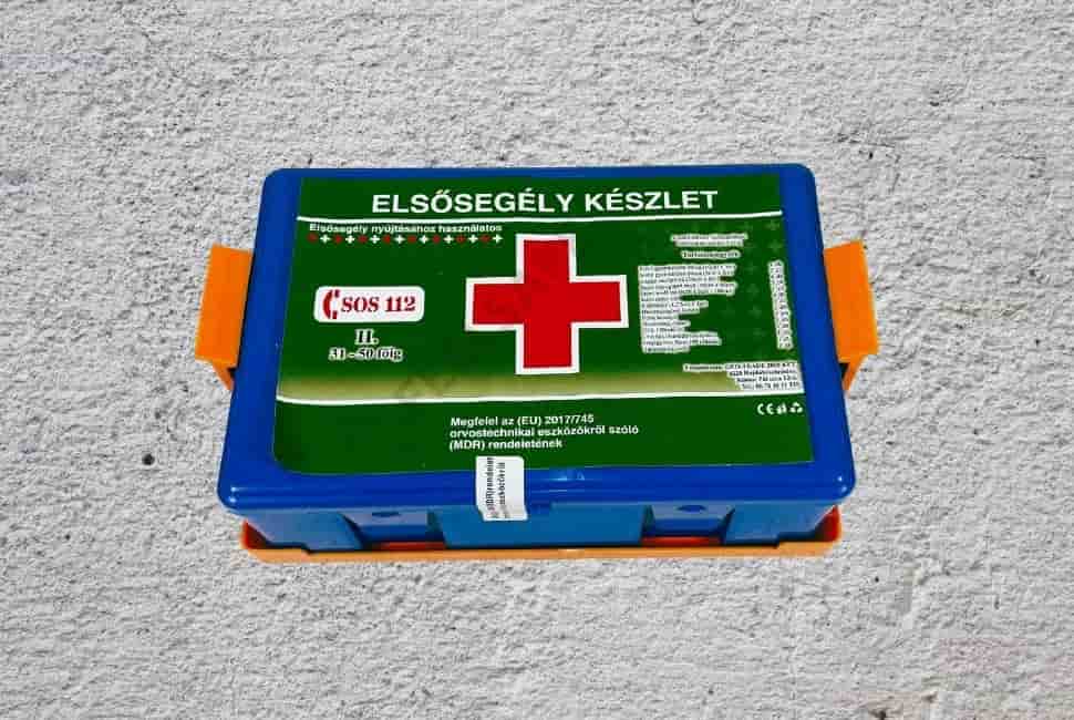 elsősegély csomagok